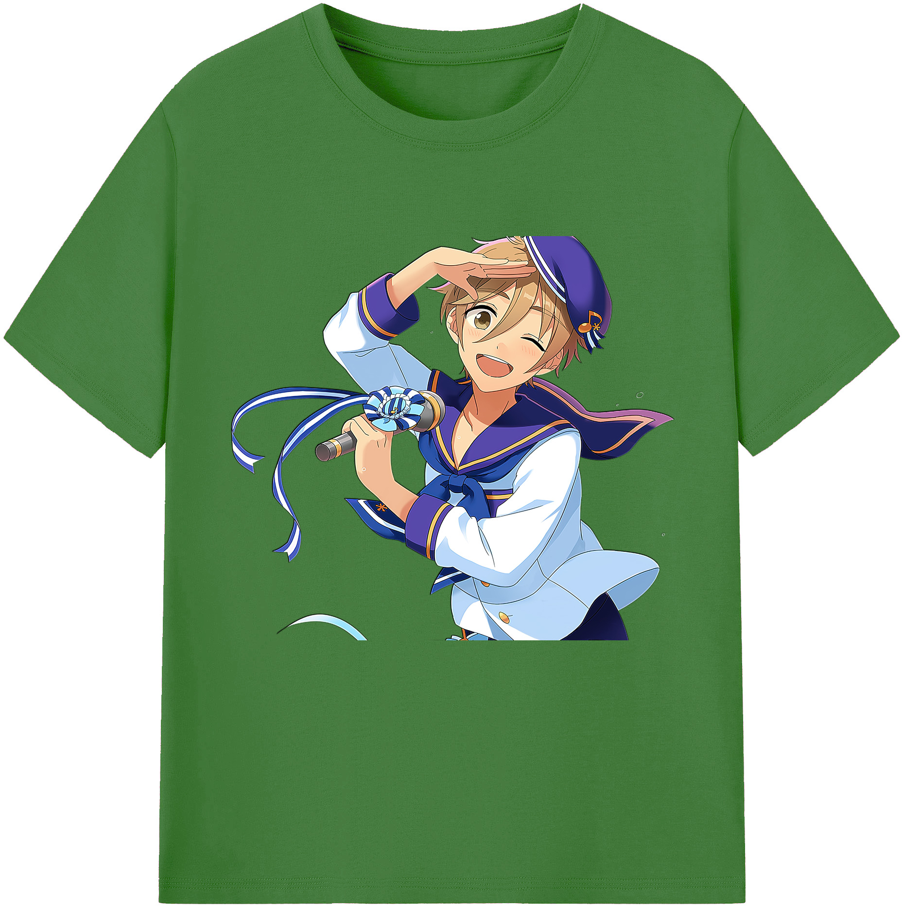 （画像用） あんさんぶるスターズ! Ensemble Stars レディースカジュアルプリントTシャツ（綿100％）